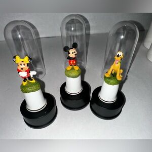 Disney Collector Thimble Collectibles Mickey Minnie Pluto
